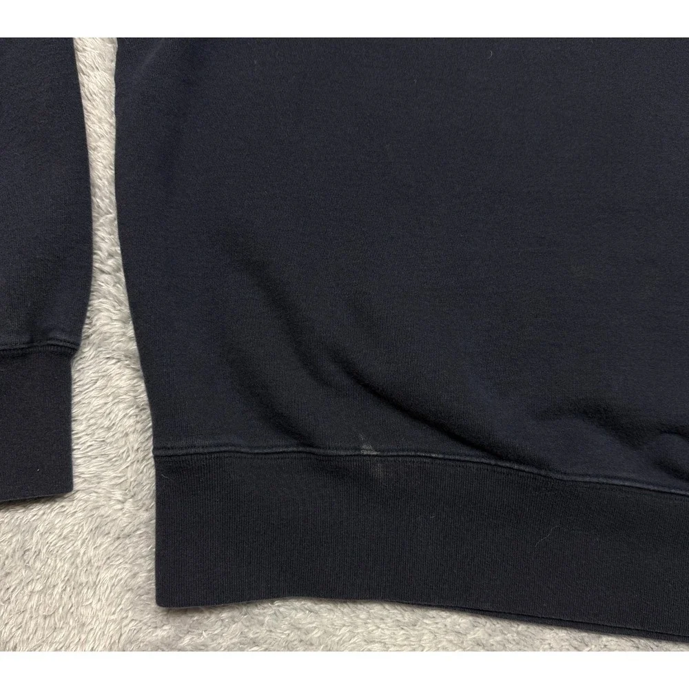 Vintage Y2K Polo Ralph Lauren Crewneck Sweatshirt Navy Blue Red Pony Mens Large